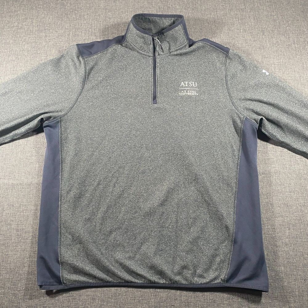 Under Armour ColdGear A.T Still University 1/4 Zip Pullover Mens Size‎ XL Grey